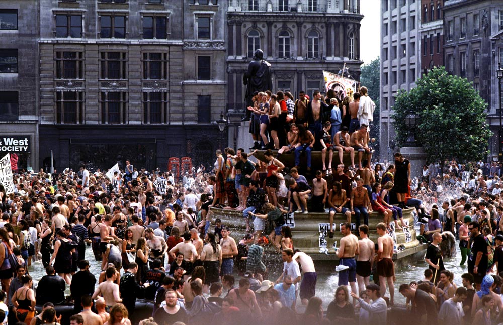 Anti-CJB March, London, July 24th 1994