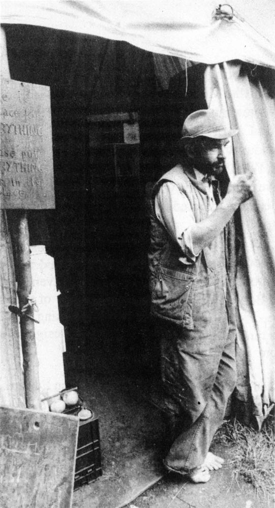 Simon Fairlie at Tinkers Bubble