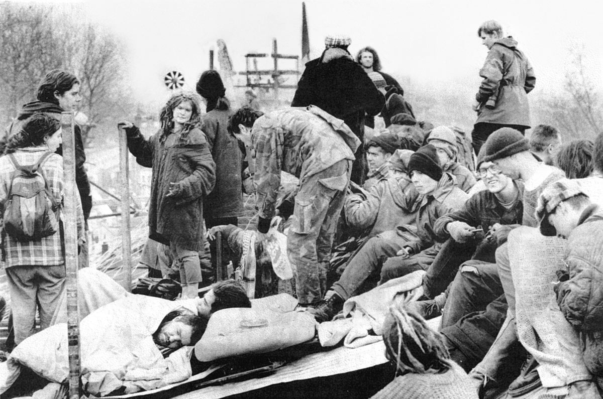 Claremont Rd anti-M11 Campaign 1994.