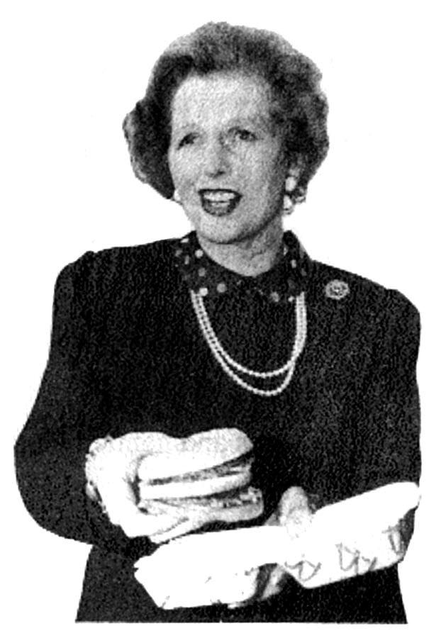 Maggie eats McDonald's