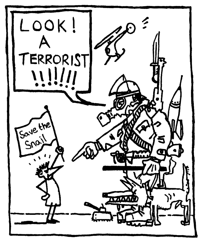 Look! A Terrorist!