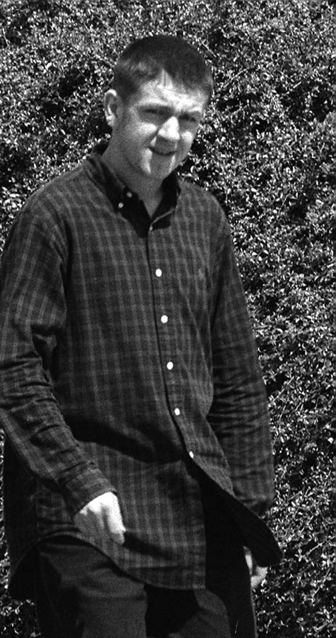 Graffiti artist Simon Sunderland