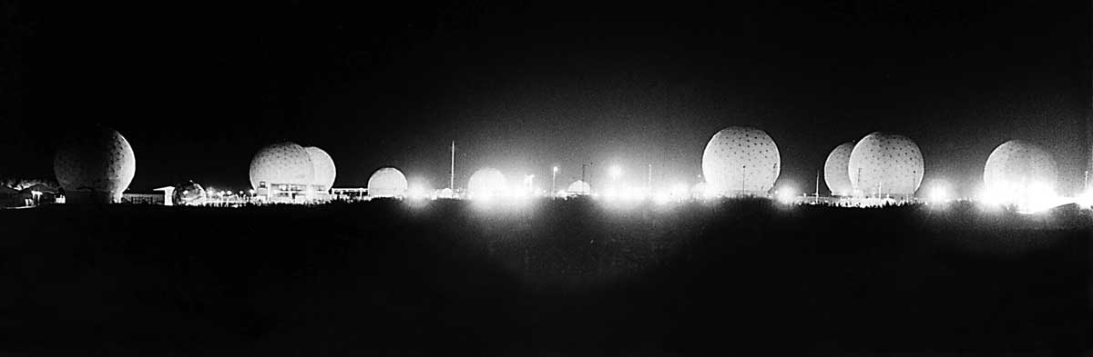 Radomes at Menwith Hill