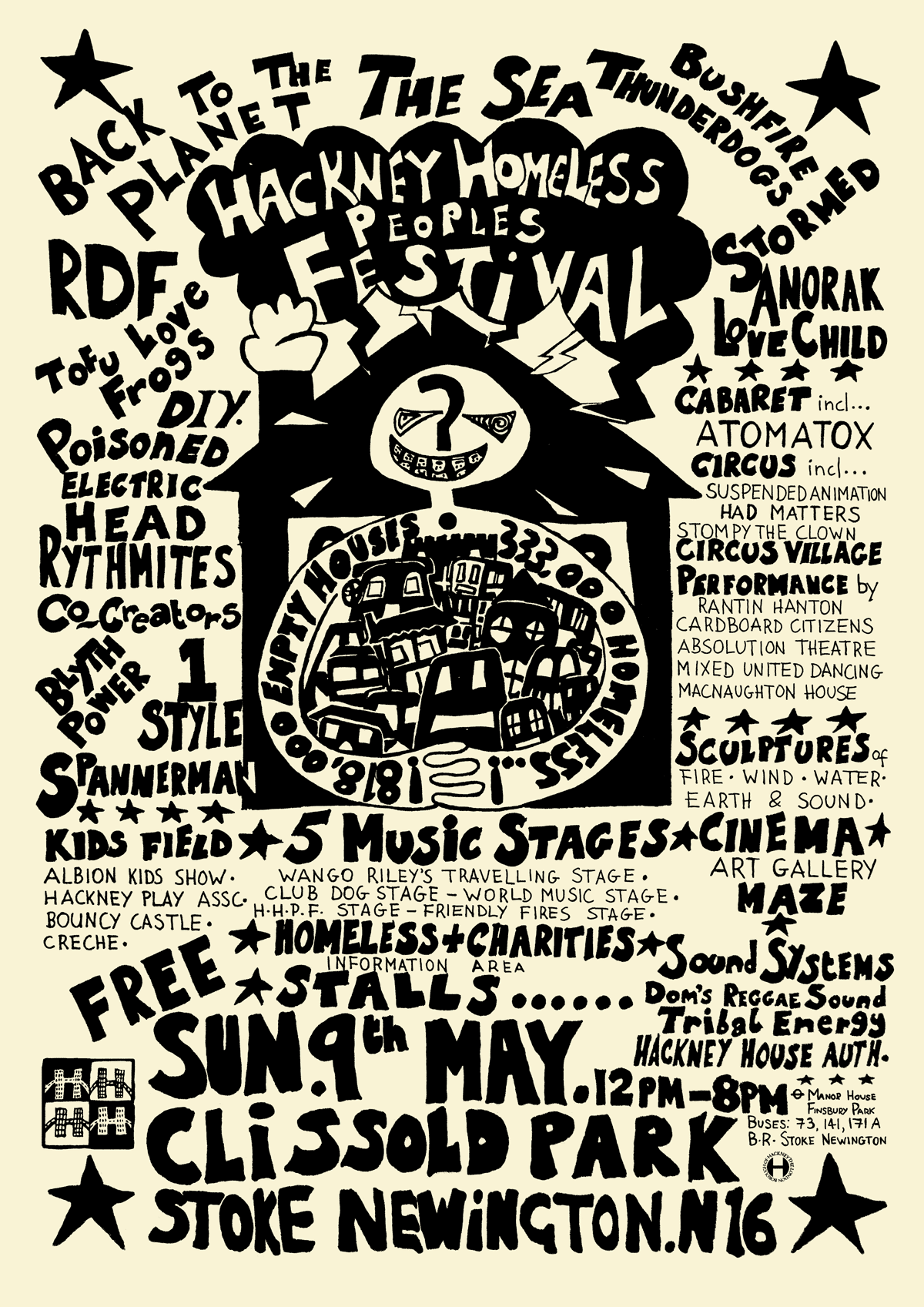 Hackney Homeless Festival 1993